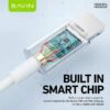 BAVIN 30W PD Fast Charging Power & Data Cable – iOS Lightning, USB-C - Image 2