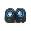 Jedel Speaker L17 with USB and 3.5mm jack, black and blue design