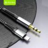 BAVIN HOT 1.2M Wired Woven Type-C to 3.5MM Audio Data Cable AUX-32 - Image 2
