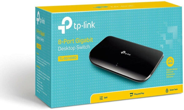 TP-Link TL-SG1008D 8-Port Gigabit Ethernet Network Switch