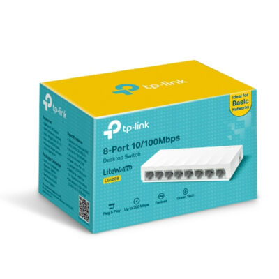 TP-Link LS1008 Fast Ethernet Desktop Switch