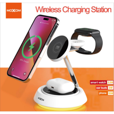 MOXOM MX-ST13 Multi-Device Wireless Charging Station