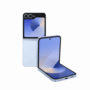 Samsung Galaxy Z Flip7 foldable smartphone in open and closed view
