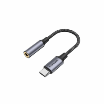 Foneng BM30 Metal Audio Adapter Cable – 3.5mm to Lightning/Type-C