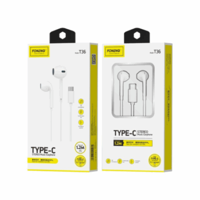 Foneng T36 In-ear Earphone (Type-C )