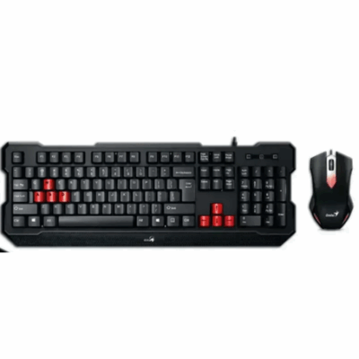 Genius GX Gaming KMH-200 Keyboard & Mouse Combo – Black