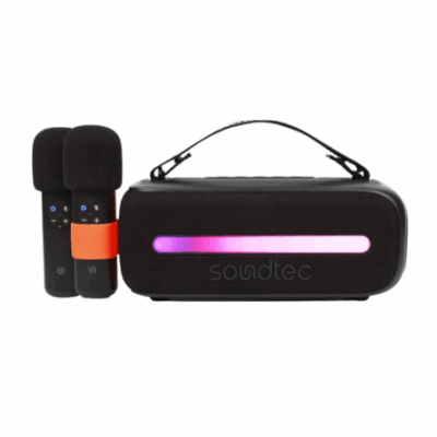Porodo Soundtec Gala 24W Speaker with Wireless Microphone
