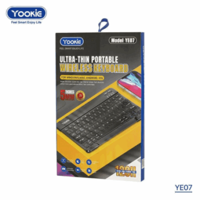 YOOKIE YE07 Wireless Keyboard – Bluetooth, 78 Keys, Matte Finish