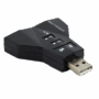 Board-X Sound Card Usb External 7.1 Channel 2 inputs