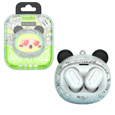 MODIO EARBUDS Q11 WIRELESS, BLUETOOTH FOR KIDS WHITE