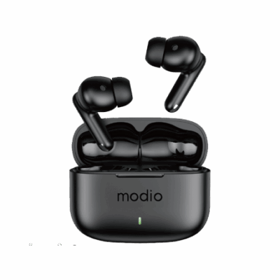 MODIO EARBUDS RENO-6 WIRELESS, BLUETOOTH BLACK