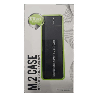 Board-x Hdd Enclosure M.2 Nvme Usb/Usb-C to Usb-C Aluminium
