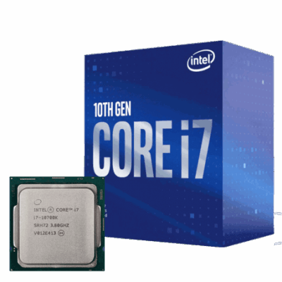Intel Processor 10Th Gen Core I7-10700K 3.80Ghz Lga1200 16Mb Cache