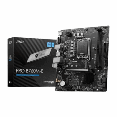 Msi Pro Motherboard B760M-E DDR5 Lga1700 911-7D48-065
