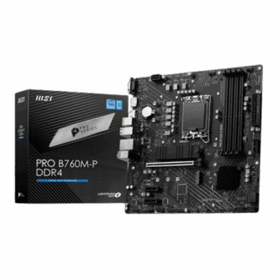 Msi Pro Motherboard B760M-P DDR4 Lga1700