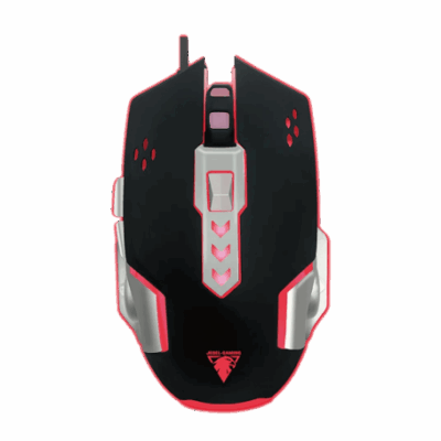 Jedel Mouse GM880 Wired Gaming 2400 DPI 6 Buttons RGB Black