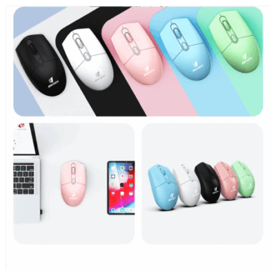 Jertech SM-02 2.4GHz Silent Wireless Mouse