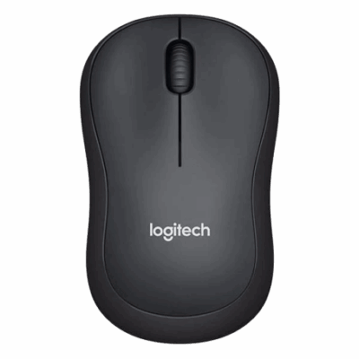 Logitech Mouse M220 2.4Ghz Wireless 1000 DPI 3 Silent Buttons Black